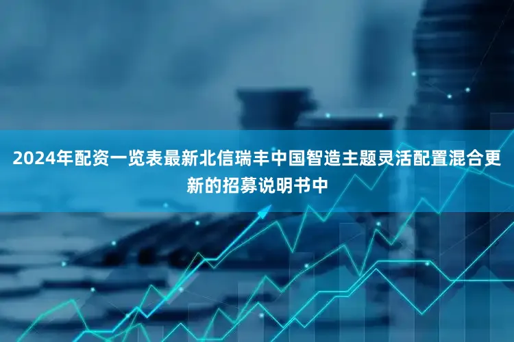2024年配资一览表最新北信瑞丰中国智造主题灵活配置混合更新的招募说明书中