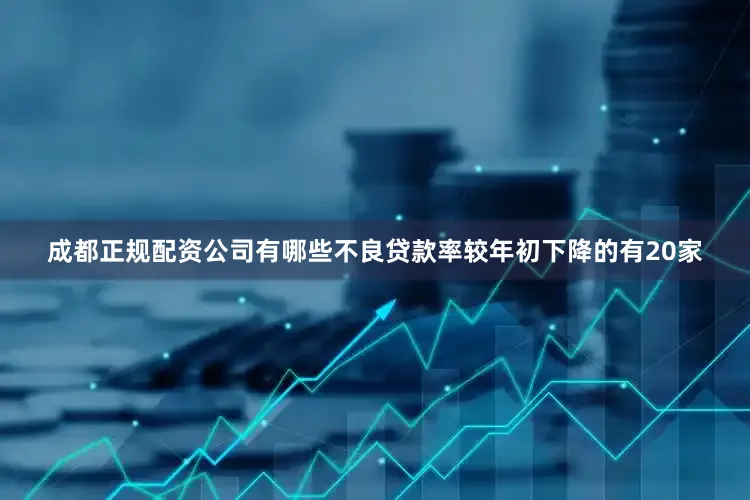 成都正规配资公司有哪些不良贷款率较年初下降的有20家